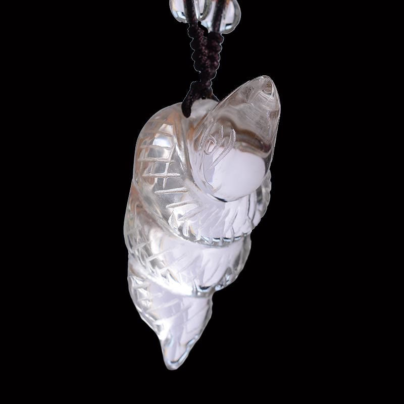 KarmaRipple's Chinese Zodiac Ivory Gemstone Protection Pendant Necklace p14