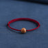 Dark Red Rope / 10mm / Anklet(Circumference 17-30cm)