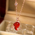 925 Sterling Silver Red Agate