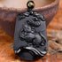 Rat / Obsidian 33*23*10mm