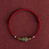 Dark Red Rope / Adults Anklet(Circumference 18-30cm)