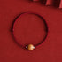 Dark Red Rope / 10mm / Bracelet(Wrist Circumference 14-17cm)