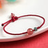Strawberry Quartz Jade(Wrist Circumference:14-16cm)