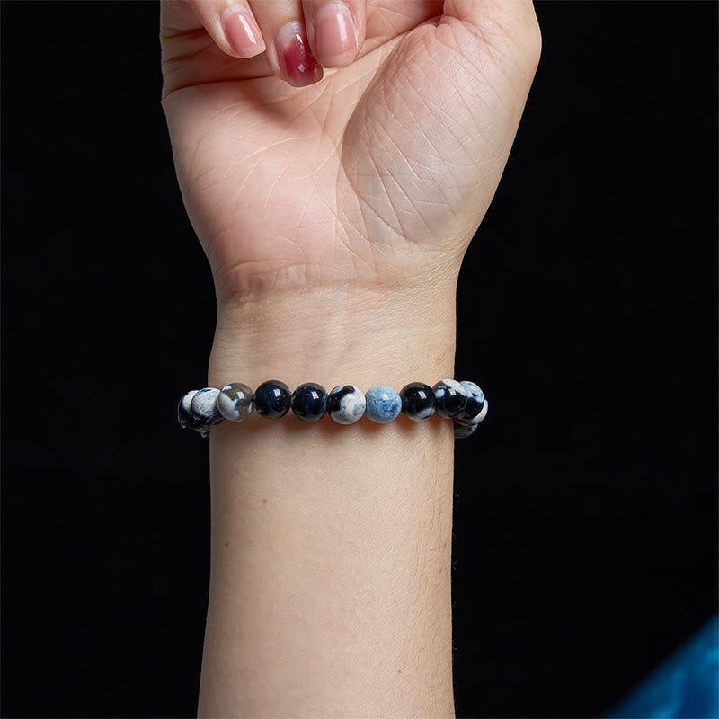 KarmaRipple's KarmaRipple Orca Agate Protection Bracelet p5