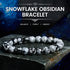 Snowflake Obsidian(Wrist Circumference: 14-16cm)