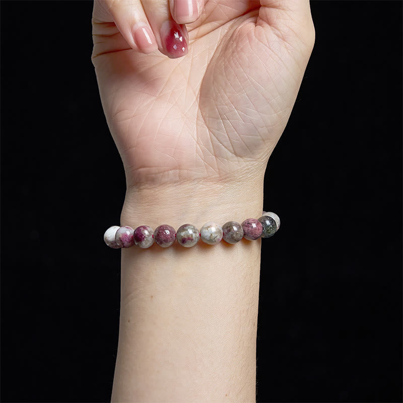 KarmaRipple's KarmaRipple Plum Blossom Tourmaline Balance Bracelet p5