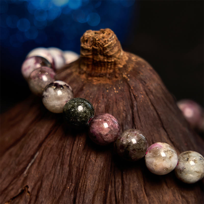 KarmaRipple's KarmaRipple Plum Blossom Tourmaline Balance Bracelet p4