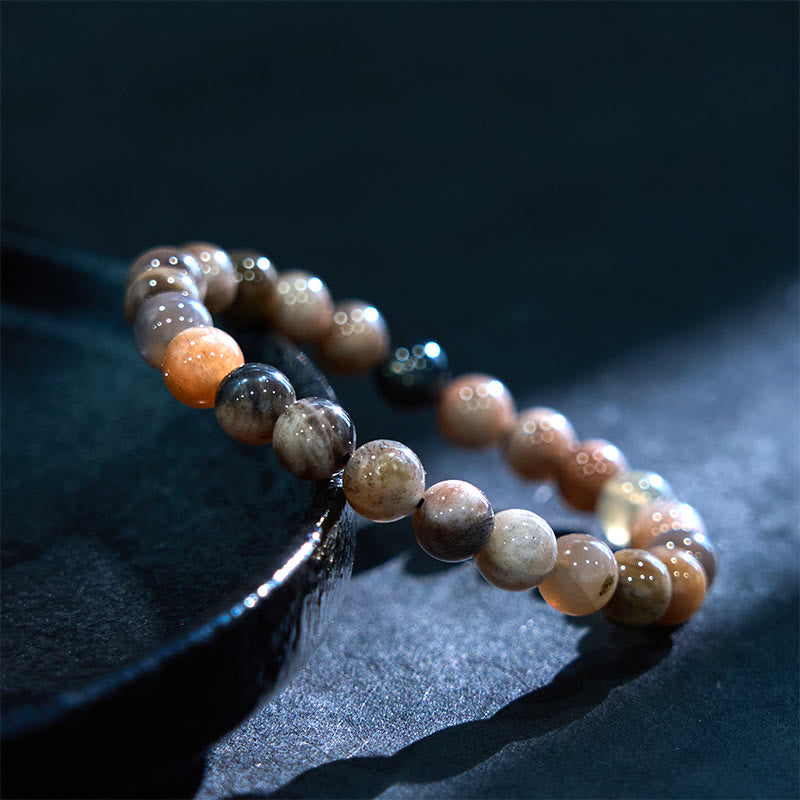 KarmaRipple's Black Moonstone Soothing Bracelet p2