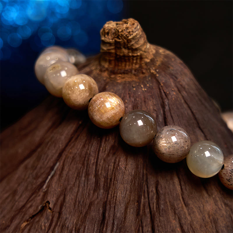 KarmaRipple's Black Moonstone Soothing Bracelet p3