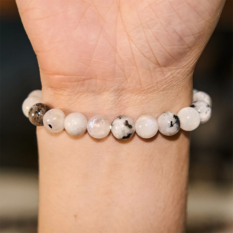 KarmaRipple's Rainbow Moonstone Balance Bracelet p5