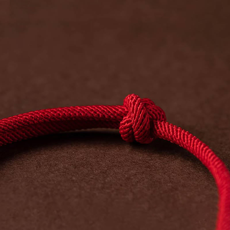 KarmaRipple's Fortune Jade String Rope Bracelet p6