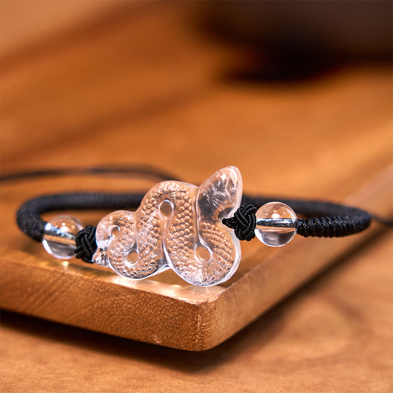 KarmaRipple's Ivory Gemstone String Year Of The Snake Balancing Bracelet p25