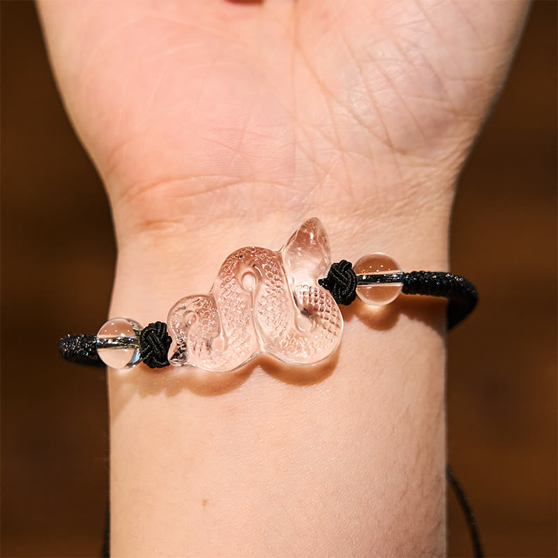 KarmaRipple's Ivory Gemstone String Year Of The Snake Balancing Bracelet p19