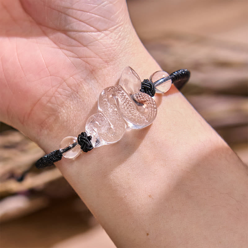 KarmaRipple's Ivory Gemstone String Year Of The Snake Balancing Bracelet p20
