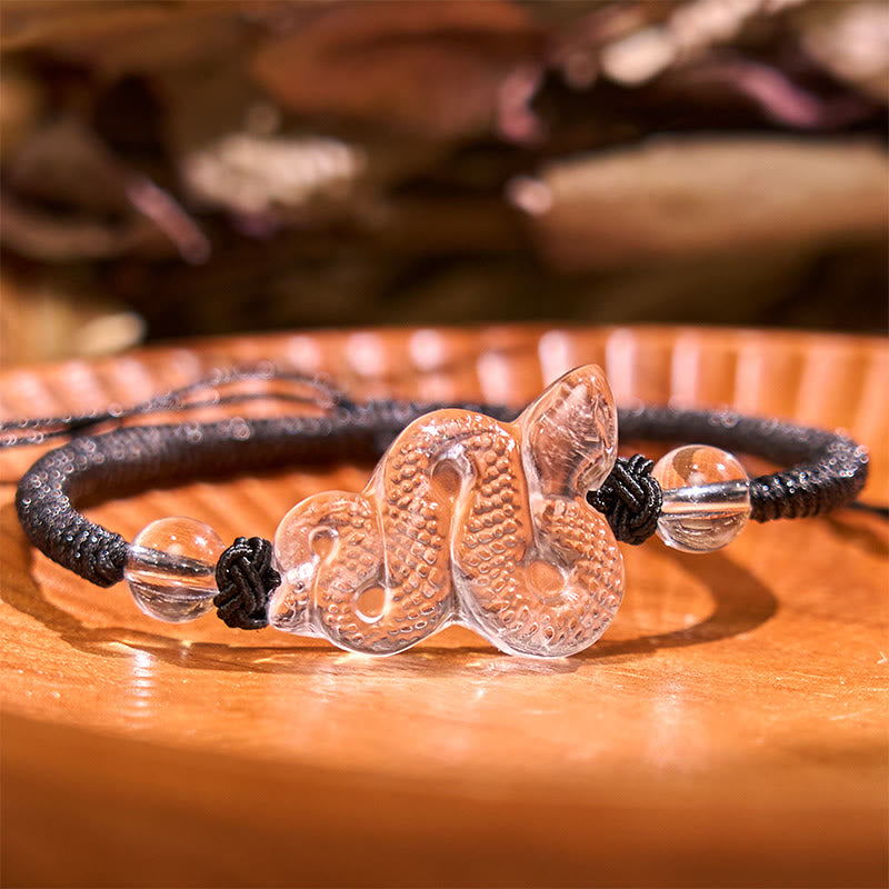 KarmaRipple's Ivory Gemstone String Year Of The Snake Balancing Bracelet p17