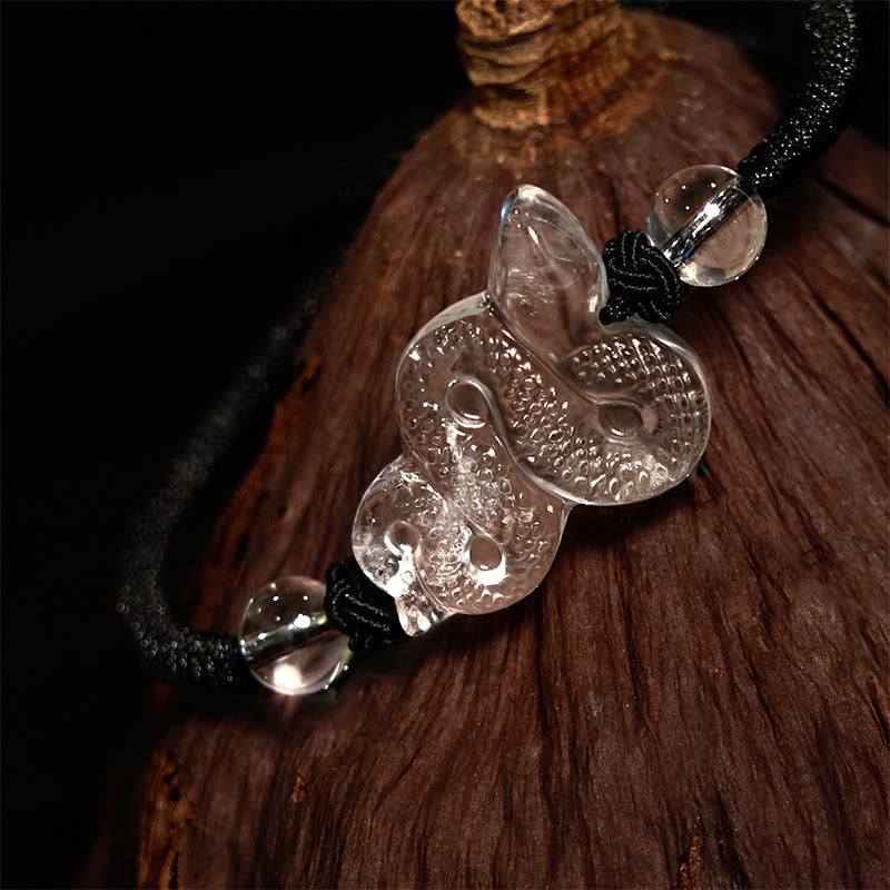 KarmaRipple's Ivory Gemstone String Year Of The Snake Balancing Bracelet p18