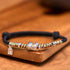 999 Sterling Silver Black Rope (Wrist Circumference: 15-17cm)