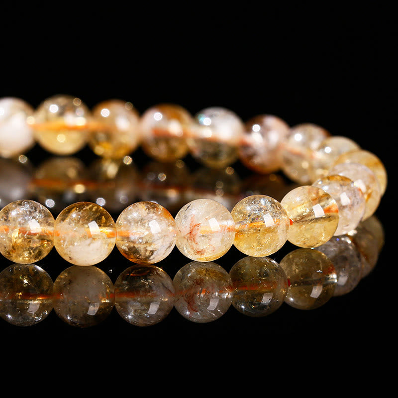 KarmaRipple's Authentic Citrine Amethyst Prosperity Bracelet p8