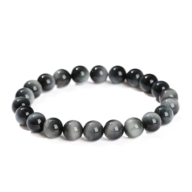 KarmaRipple's Authentic Eagle's Eye Stone Courage Positive Bracelet p9