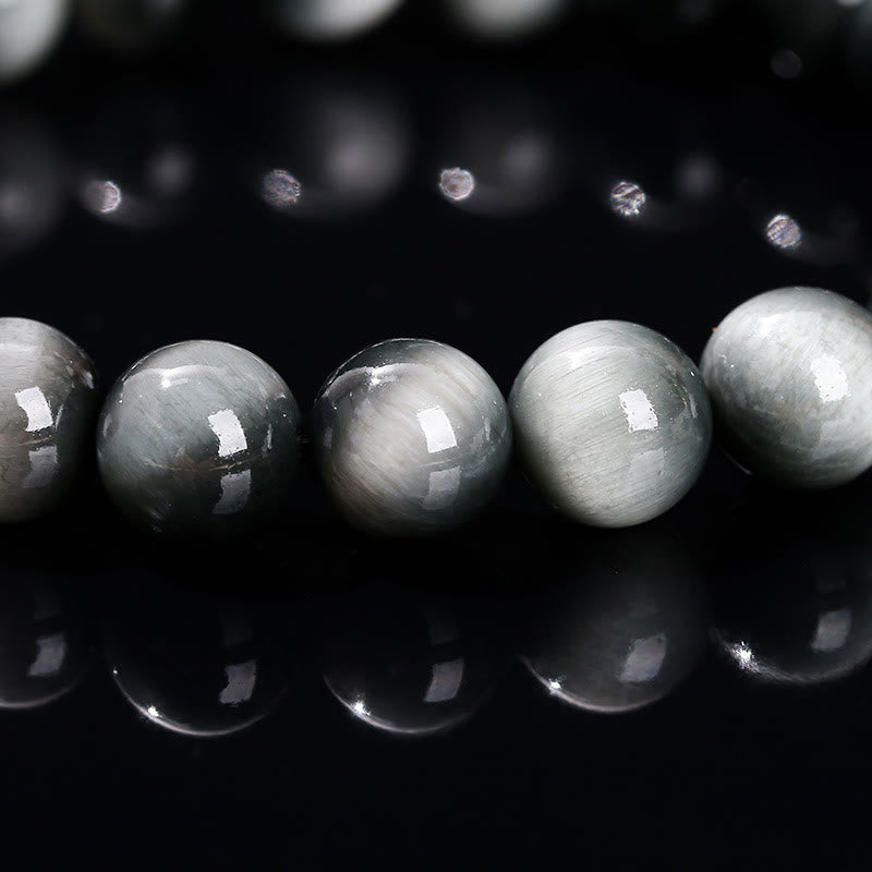 KarmaRipple's Authentic Eagle's Eye Stone Courage Positive Bracelet p7
