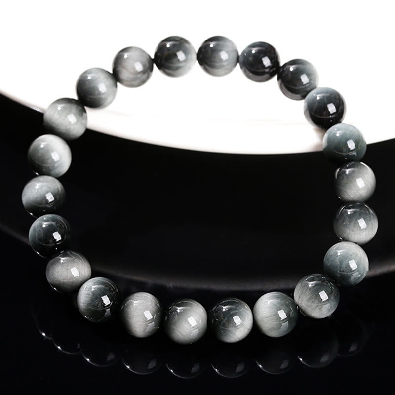 KarmaRipple's Authentic Eagle's Eye Stone Courage Positive Bracelet p10