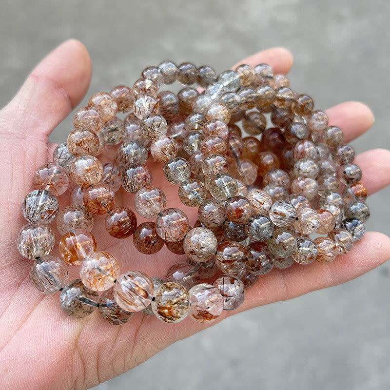 KarmaRipple's Authentic Super Seven Gemstone'sitive Growth Bracelet p3