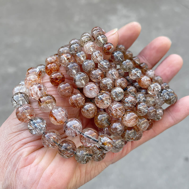 KarmaRipple's Authentic Super Seven Gemstone'sitive Growth Bracelet p5