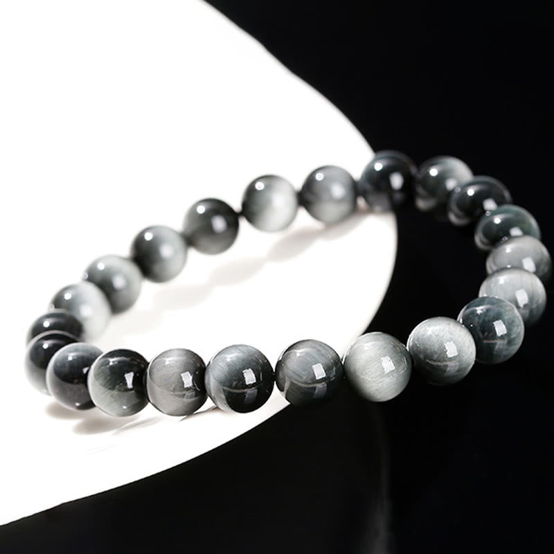 KarmaRipple's Authentic Eagle's Eye Stone Courage Positive Bracelet p11