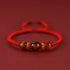 Red Agate Chinese Zodiac-Rooster