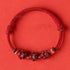 Cinnabar DarkRed String-Pig Rabbit Goat