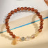 Colorful Rutilated Quartz Kuka Seed(Wrist Circumference: 14-16cm)