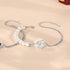 Chalcedony Pearl Peace Buckle(Length: 15.5+4cm) / 925 Sterling Silver