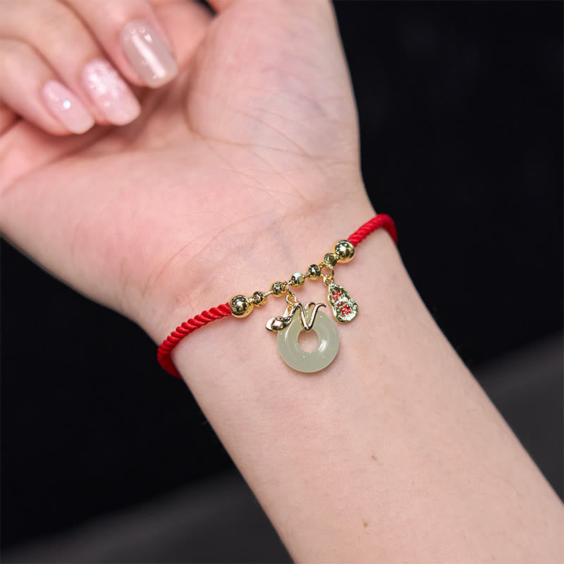 KarmaRipple's Fortunate The Year of The Snake 2025 Jade Red String Protection Bundle-1 p5