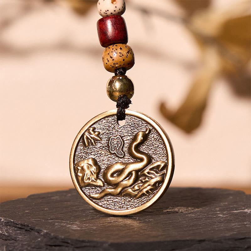 KarmaRipple's Fortunate Balancing The Year of The Snake 2025 Jade Ivory Gemstone Red String Protection Bundle p9