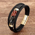 Brown-Red-Black Tiger Eye / 16-18cm