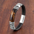 Tiger Eye-Silver / 18-22cm
