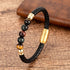 Red Black Tiger Eye / 18-20cm