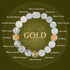 Gold(Wrist Circumference: 14-16cm) / 12mm