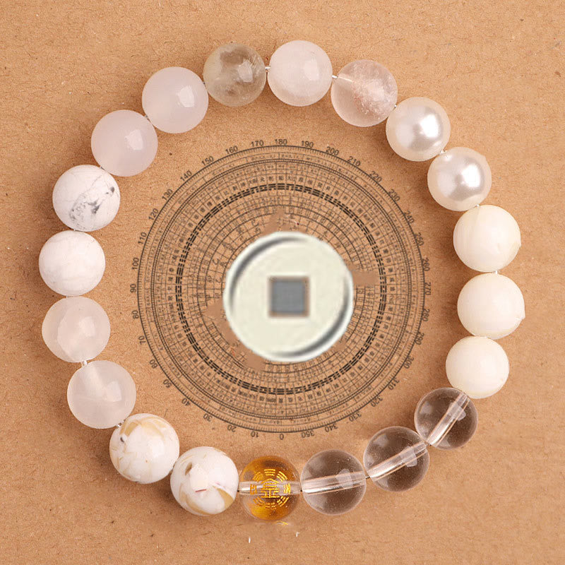 KarmaRipple's Five Elements Various Agate Balance Fortune Bracelet p17
