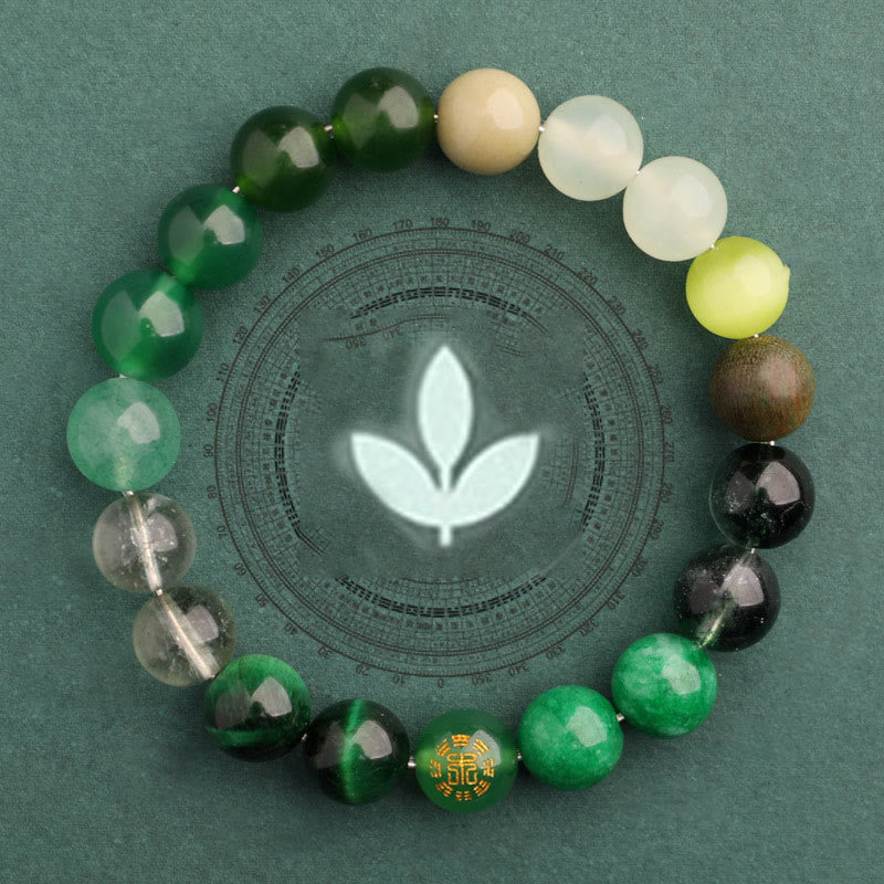 KarmaRipple's Five Elements Various Agate Balance Fortune Bracelet p22