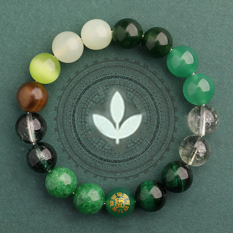 KarmaRipple's Five Elements Various Agate Balance Fortune Bracelet p23