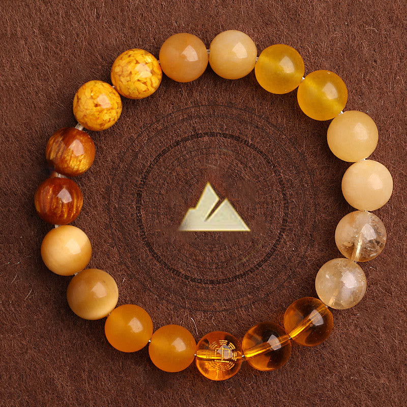 KarmaRipple's Five Elements Various Agate Balance Fortune Bracelet p42