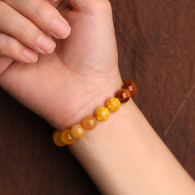 KarmaRipple's Five Elements Various Agate Balance Fortune Bracelet p51