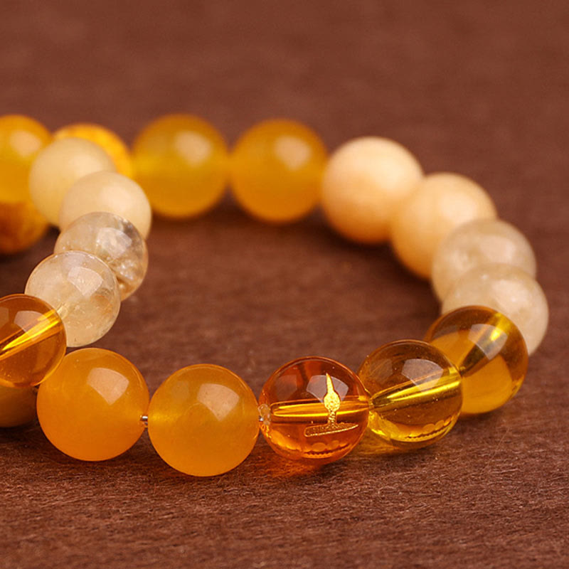 KarmaRipple's Five Elements Various Agate Balance Fortune Bracelet p47