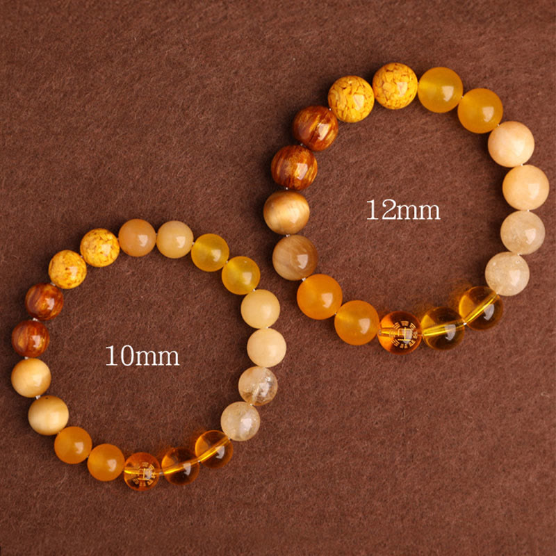 KarmaRipple's Five Elements Various Agate Balance Fortune Bracelet p44