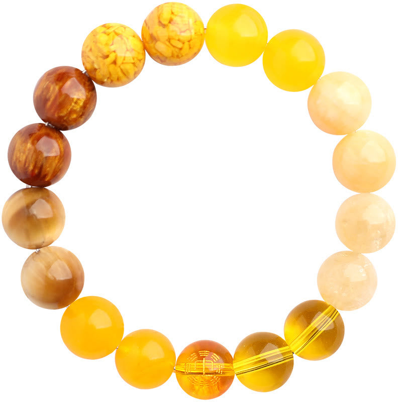 KarmaRipple's Five Elements Various Agate Balance Fortune Bracelet p54