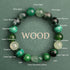 Wood(Wrist Circumference: 14-16cm) / 12mm