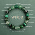 Wood(Wrist Circumference: 14-16cm) / 10mm