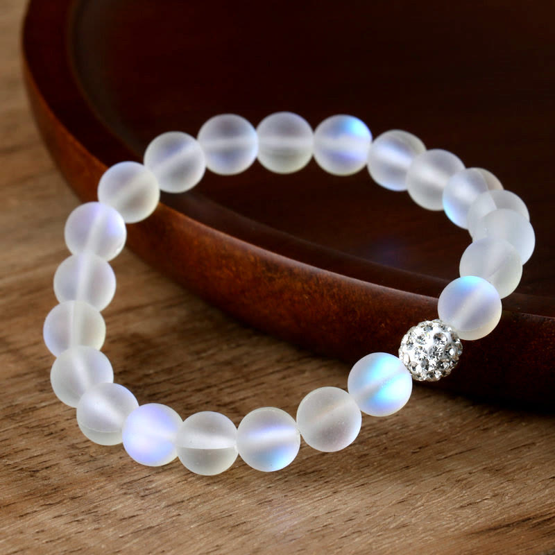 KarmaRipple's Glitter Stone Zircon Balancing Bracelet p1