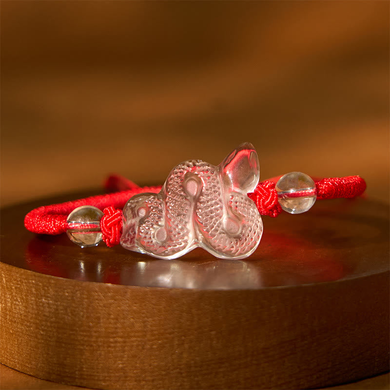 KarmaRipple's Ivory Gemstone String Year Of The Snake Balancing Bracelet p2
